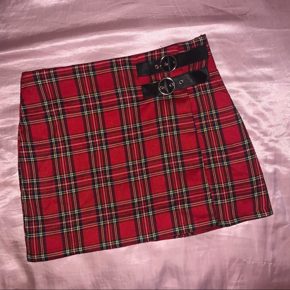 Forever 21 Plaid Mini Skirt